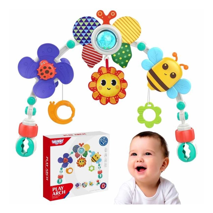WOOPIE BABY headband, bow for stroller seat