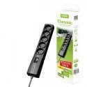 Ever CLASSIC 3m Black 5 AC outlet(s) 250 V Ever CLASSIC 3m Black 5 AC outlet(s) 250 V