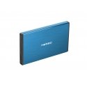 NATEC Rhino GO HDD/SSD korpuss Zils 2.5"