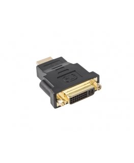 Lanberg AD-0014-BK kaabli soomuutja HDMI DVI-D (F) (24 + 5) Must