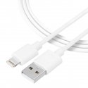 Tactical Smooth Thread Cable USB-A|Lightning 0.3m White Tactical Smooth Thread Cable USB-A|Lightning 0.3m White