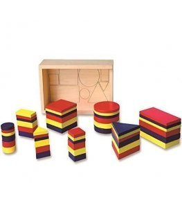 Wooden geometric figures Viga Toys