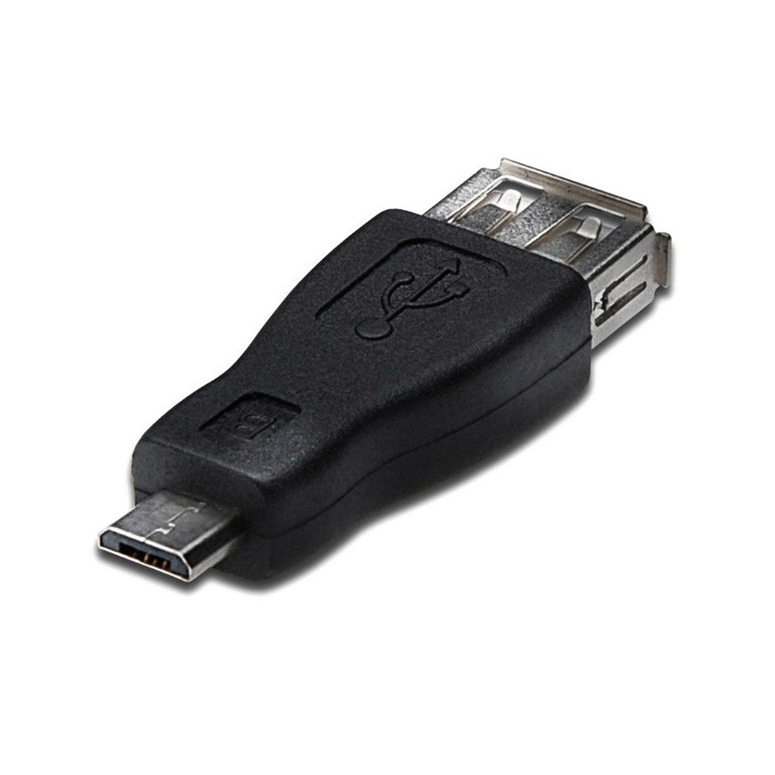 Akyga AK-AD-08 kaabli soomuutja USB USB type micro-B Must