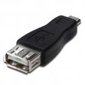 Akyga AK-AD-08 kaabli soomuutja USB USB type micro-B Must