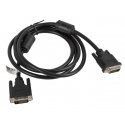 Lanberg CA-DVID-10CC-0018-BK DVI-kaapeli 1,8 m DVI-D Musta Lanberg CA-DVID-10CC-0018-BK DVI-kaapeli 1,8 m DVI-D Musta