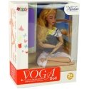 Lean Cars Baby Doll Yoga Mat, Long Blonde Hair Lean Cars Baby Doll Yoga Mat, Long Blonde Hair