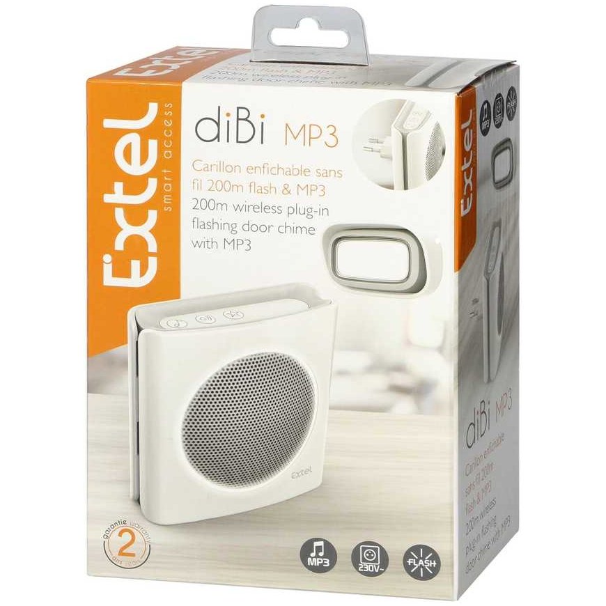Orno Wireless doorbell 230V~ EXTEL diBi MP3 – 2