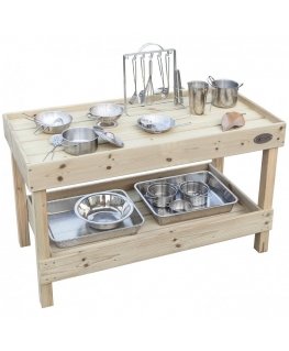 CLASSIC WORLD EDU wooden kitchen cabinet for the Accessories kitchen playground