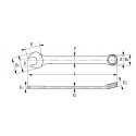 Combination wrench 26mm Irimo Combination wrench 26mm Irimo