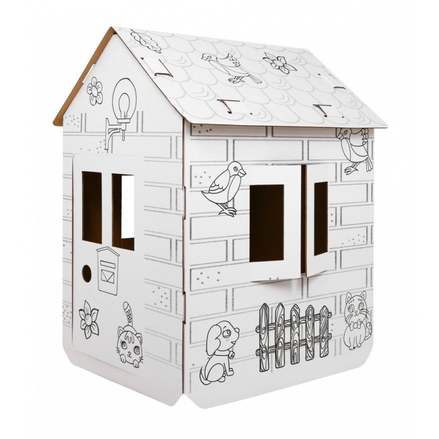 RoGer XXL 3D House Coloring book