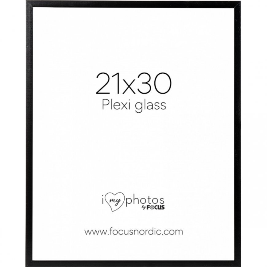 Nuotraukų rėmelis Focus Ramka fokusavimo siela Juodas plexi 21 x 30 – 2