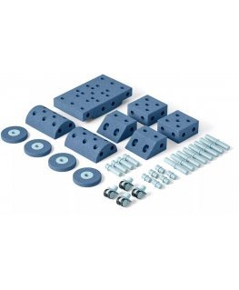Modu Dreamer Blocks 12in1 - large, creative blocks made of EVA foam | Dark blue