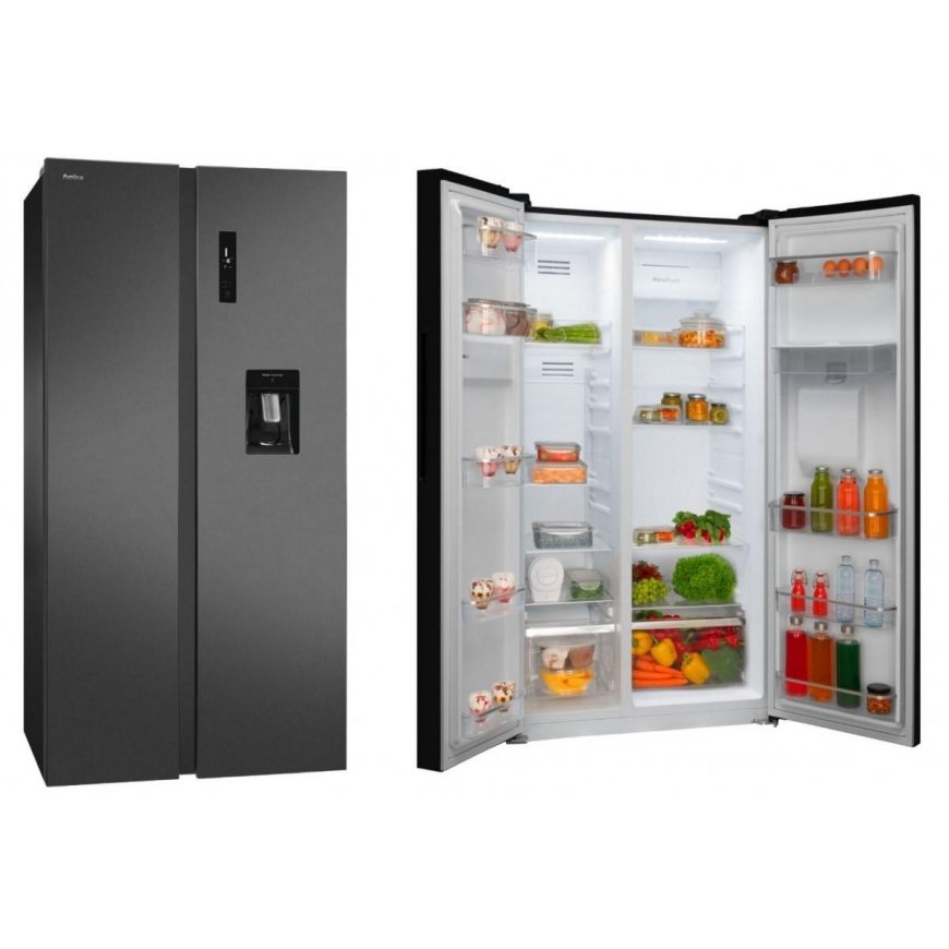 Amica FY5119.3DFBX Side-by-side fridge-freezer – 5