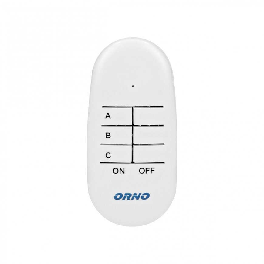 Orno Wireless mini socket set is controlled by 3 + 1 remote control, schuko version – 4