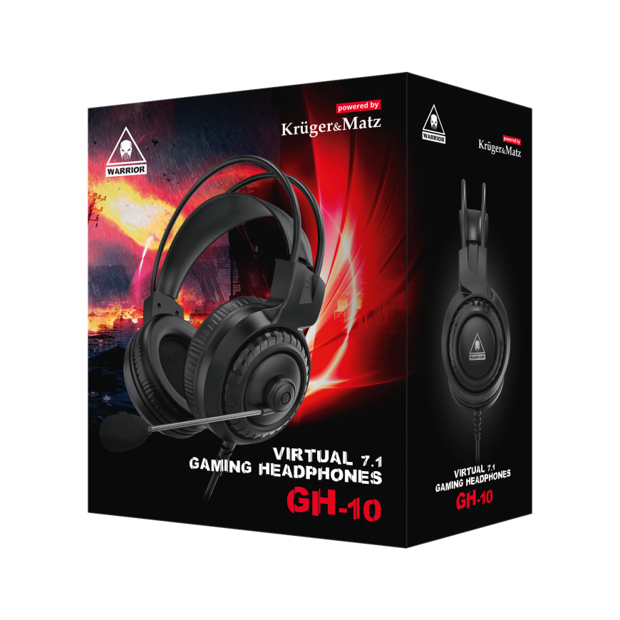 Gamingowe Kruger & Matz Warrior GH-10 headband headphones