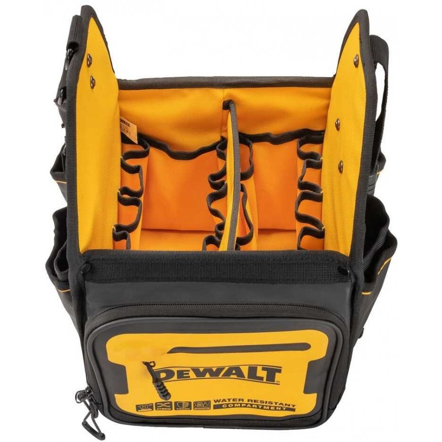 11 colių elektriko įrankių krepšys su 34 kišenėmis iš DeWalt Soft Storage serijos [DWST60105-1] – 2