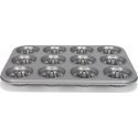 Patisse mini turban shape 26.5 x 35 cm silver steel 12 compartments Patisse mini turban shape 26.5 x 35 cm silver steel 12 compartments