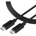 Tactical Smooth Thread Cable USB-C|USB-C 1m Black Tactical Smooth Thread Cable USB-C|USB-C 1m Black