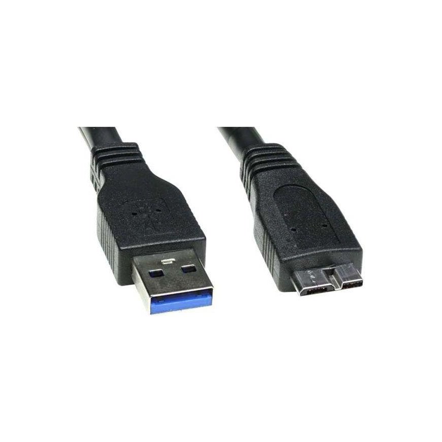 Cable USB LAMA PLUS USB-A - microUSB 2 m Black