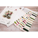 luca S Counted Cross Stitch Kit "Vase with Roses" 31x30 cm SB7026 luca S Counted Cross Stitch Kit "Vase with Roses" 31x30 cm SB7026