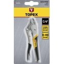 Topex Universal locking pliers 225 mm