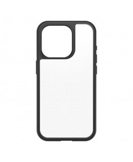 Case Otterbox OB REACT APPLE IPHONE 15 PRO/Black CRYSTAL CLEAR/Black