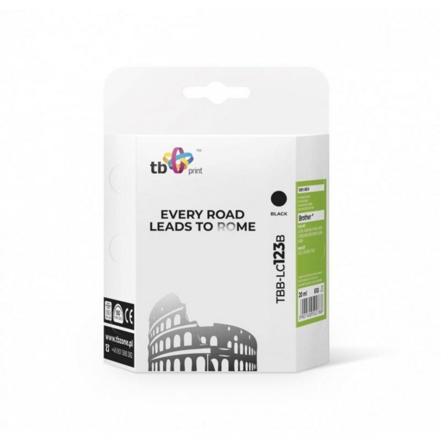 Ink for Brother LC123 Black TBB-LC123B – 2