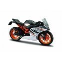 Food KTM RC390 motorcycle with 1/18 rack Food KTM RC390 motorcycle with 1/18 rack