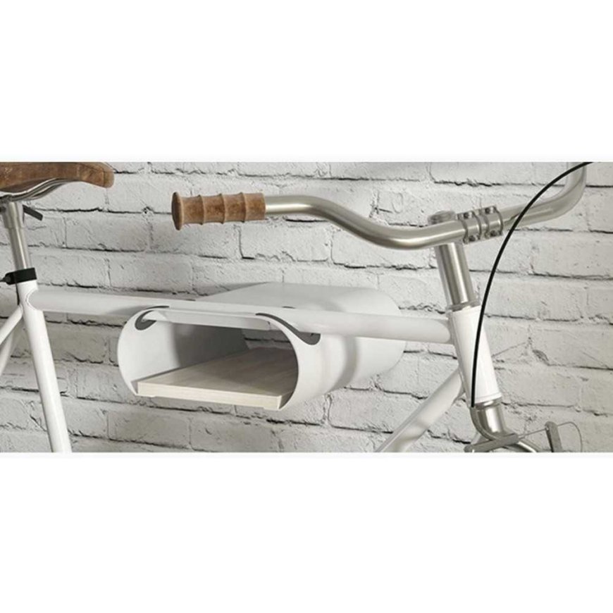 Maclean MC-466 wall-mounted bicycle rack wall-mounted bicycle rack Horizontal bicycle wall-mounted bicycle rack Max. Load 25 kg, – 4