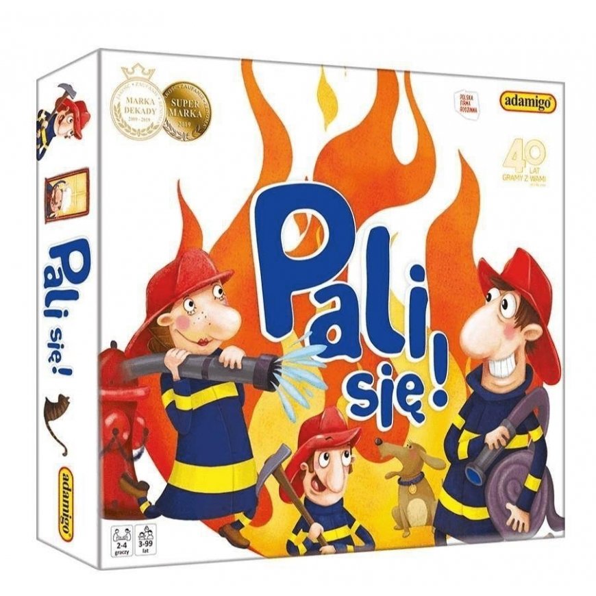 Puzzle Adamigo Pali się - board game 07745