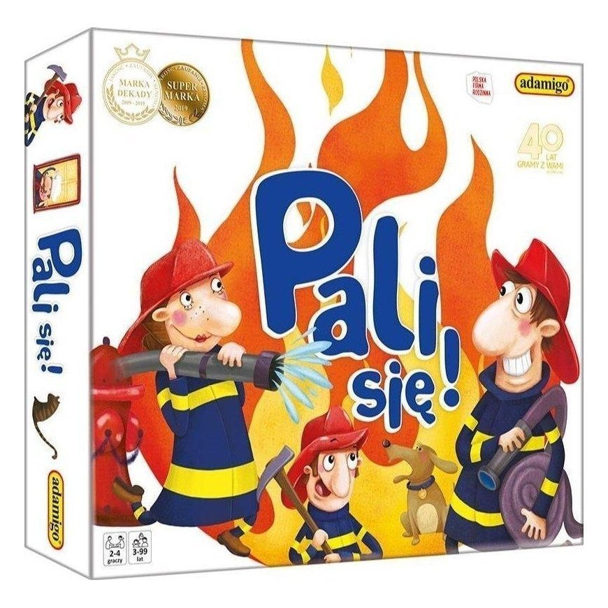 Puzzle Adamigo Pali się - board game 07745 – 2