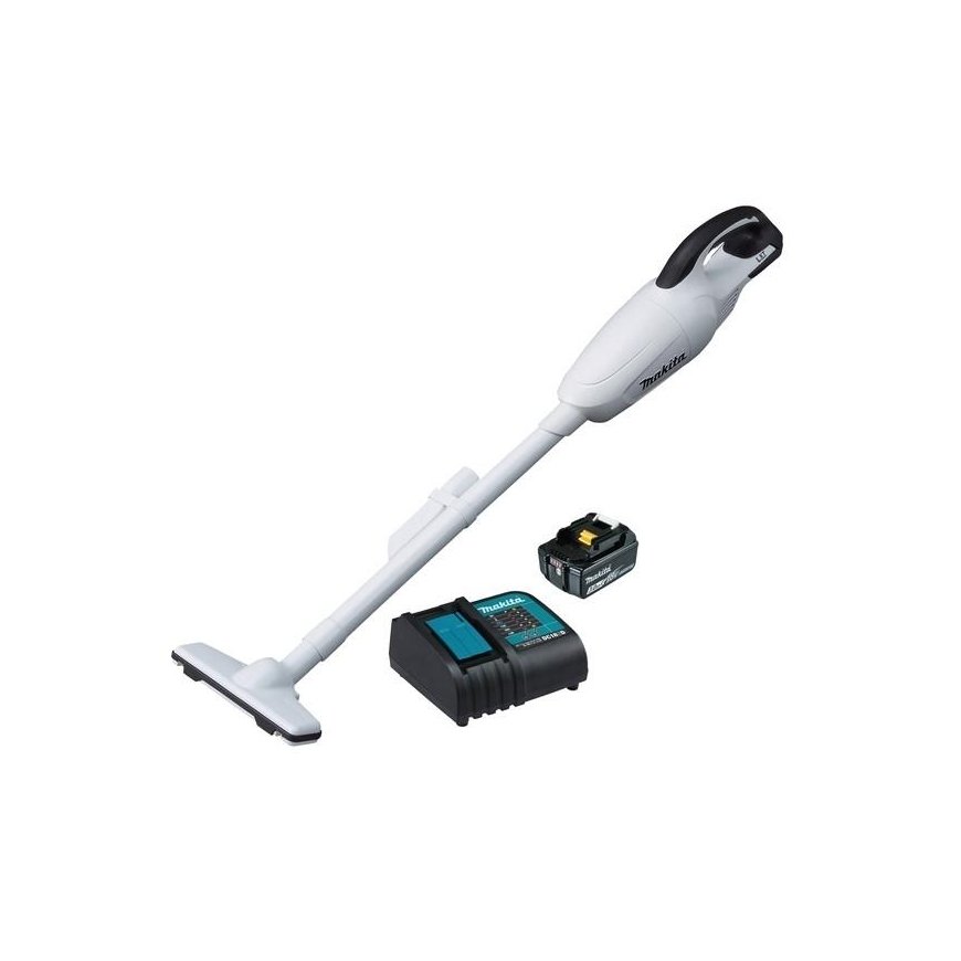 Makita DCL180SFW Akumuliatorinis dulkių siurblys 18 V Li-ion, LXT , 3Ah akumuliatorių i kroviklio