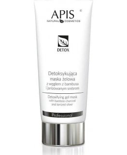 APIS detoxifying gel mask with bamboo charcoal, 200ml