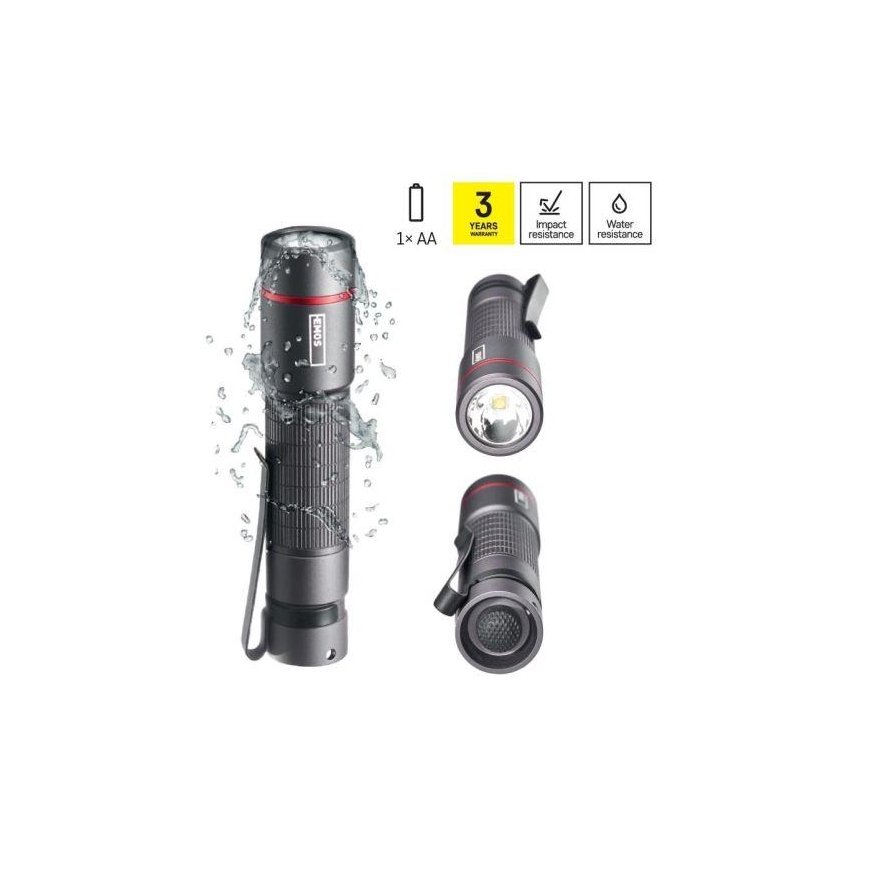 Žibintuvėlis, atsparus drėgmei IP65, ULTIBRIGHT 60, CREE LED, 170lm, 1xAA, EMOS – 2