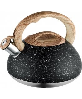 TEAPOT WITH WHISTLE 2.7L KLAUSBERG KB-7282 GRANIT WOOD