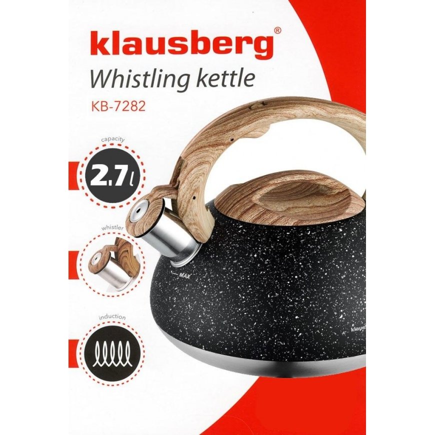 ARBATINIS SU ŠVILPUKU 2,7L KLAUSBERG KB-7282 GRANIT WOOD – 3