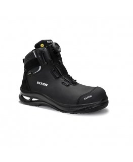 Shoes ELTEN Terence XXG Pro Boa GTX Black Mid ESD S3 HI CI, Black 41