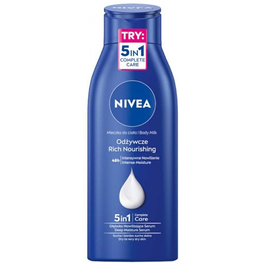 Nivea Body maitininantis kūno pienelis 400ml – 2