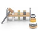 Viga Toys VIGA PolarB Rinkinys medinė piramidė + Punch Su su plaktuku pingvinu Montessori Viga Toys VIGA PolarB Rinkinys medinė piramidė + Punch Su su plaktuku pingvinu Montessori