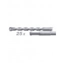 Betono grąžtas MAKITA SDS+ Ø10x160mm, 25vnt