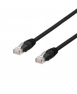 Deltaco TP-650UV verkkokaapeli Musta 50 m Cat6 U/UTP (UTP)