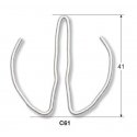 Set of 10 Safety Pins for 3/4" Koken Impact Sockets [PKC61]