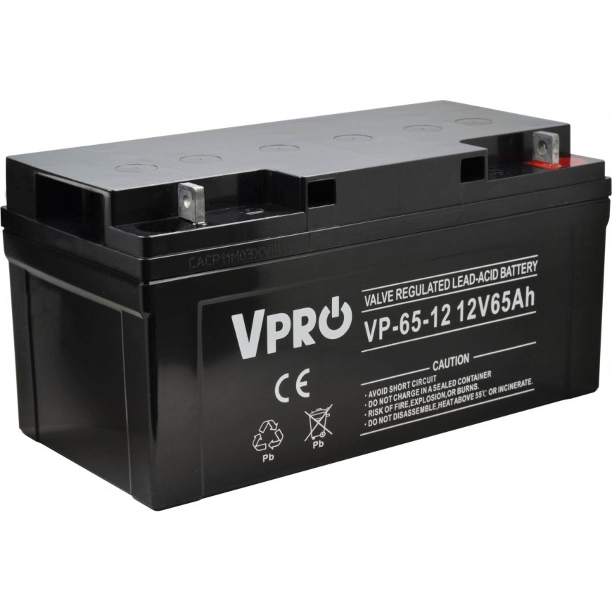 Volt BATTERY 12V/65AH-VPRO