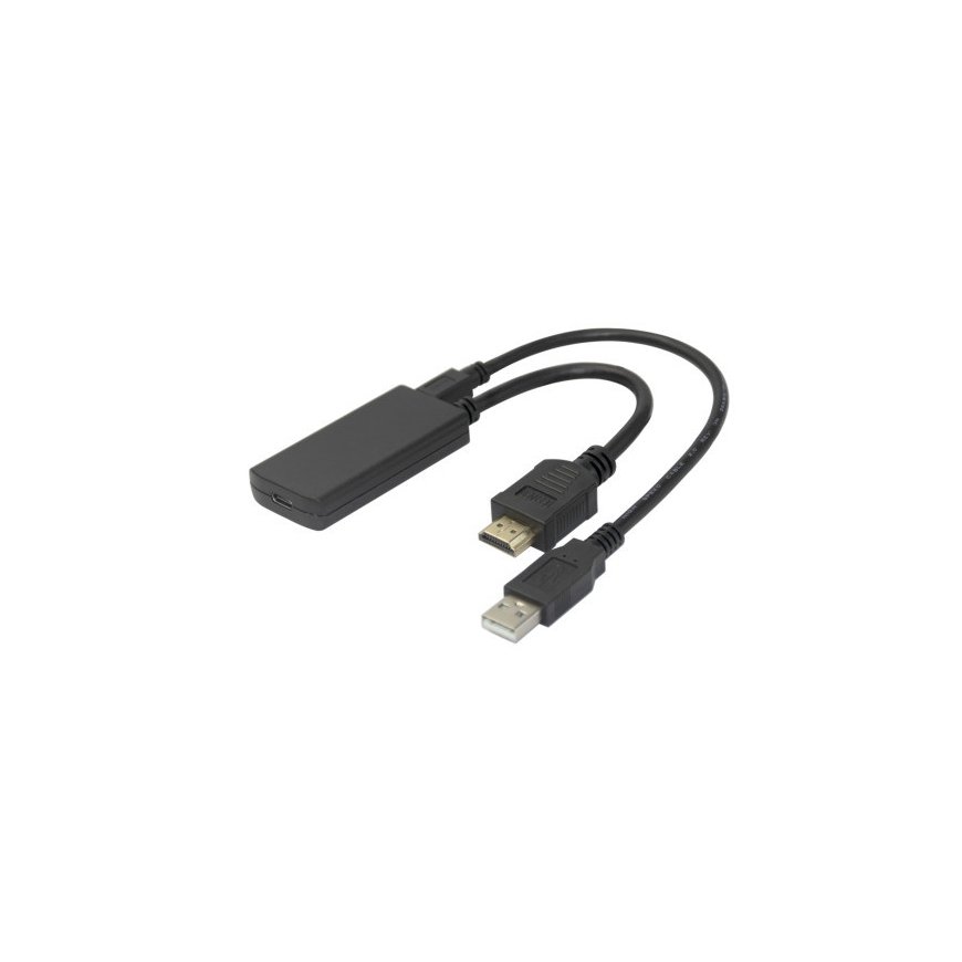 Deltaco DisplayPort adapter DELTACO, HDMI -