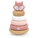 Viga Toys VIGA PolarB Rinkinys medinė piramidė + Punch su plaktuku Fox Montessori Viga Toys VIGA PolarB Rinkinys medinė piramidė + Punch su plaktuku Fox Montessori