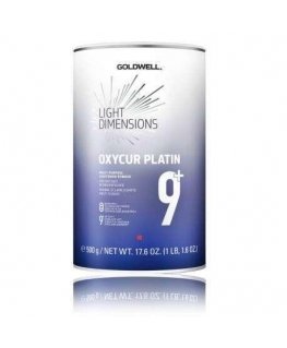 Plaukų šviesinimo milteliai Goldwell Light Dimensions Oxycur Platin Multi - Purpose Lightening Pudra 9+ 500g