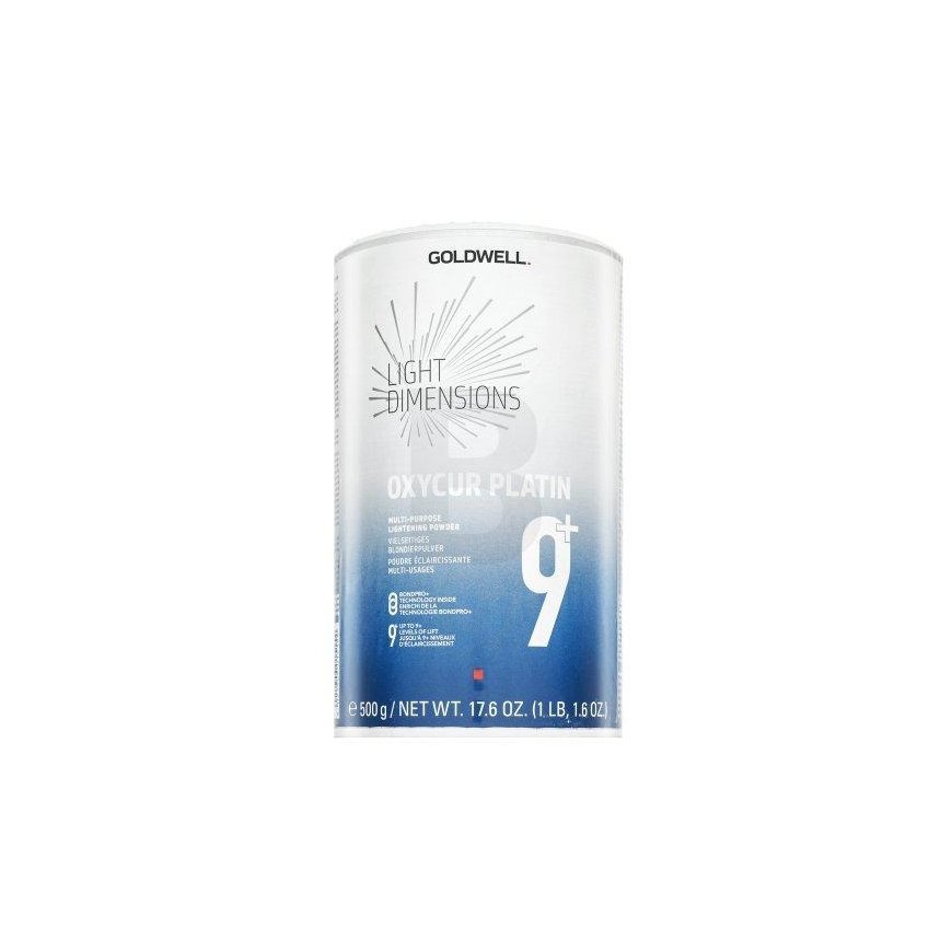 Hair lightening powder Goldwell Light Dimensions Oxycur Platin Multi - Purpose Lightening Powder 9+ 500g – 2