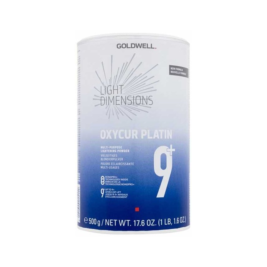Plaukų šviesinimo milteliai Goldwell Light Dimensions Oxycur Platin Multi - Purpose Lightening Pudra 9+ 500g – 4