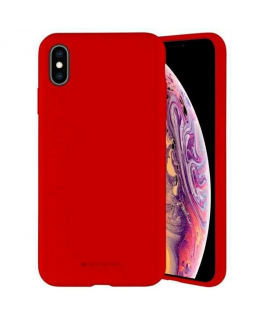 Case Mercury MERCURY SILICONE CASE SAMSUNG S23 ULTRA Red / Red