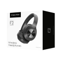 Wireless headphones with a bow on the head Kruger & Matz F2, color black Wireless headphones with a bow on the head Kruger & Matz F2, color black